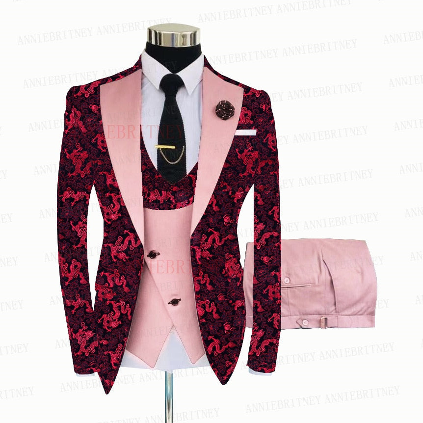 Rose Pink Tuxedo Suit | Gentleman's Guru