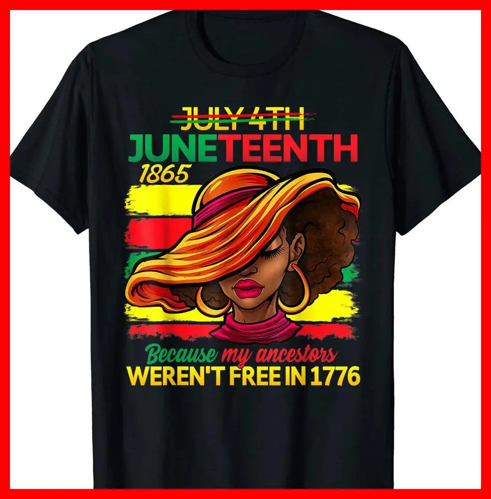 Heritage Pride: Juneteenth 1865 Commemorative Tee for All