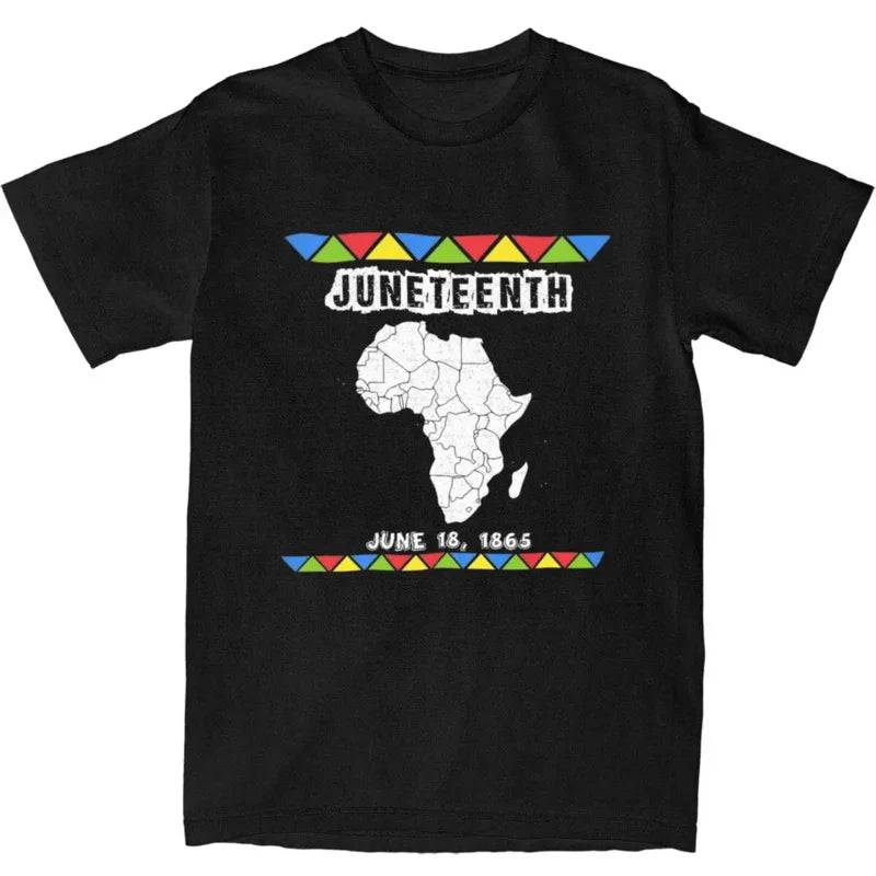 Celebrate Juneteenth in Style: Premium Cotton Tees for Men and Women!