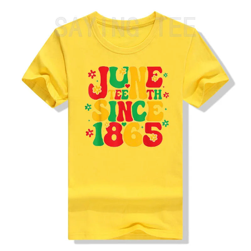 Juneteenth Freedom Tee: Timeless Style for Women & Kids
