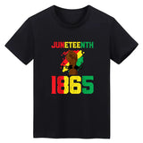 Juneteenth Thermal Sticker For Clothing Iron On Transfer Patch For Women And Men T-Shirt Hoodie DIY Washable Applique On Clothes