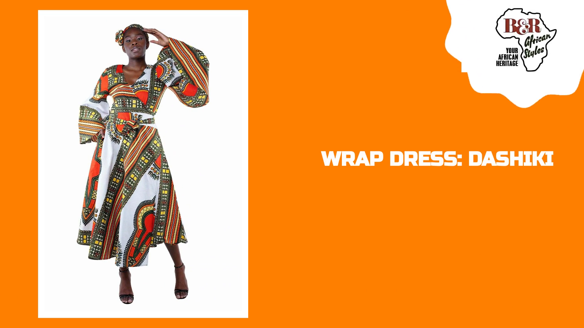 Wrap Dress: Dashiki by@Outfy