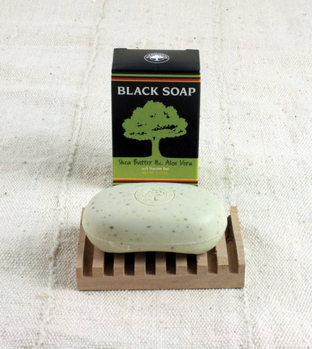 4 1/2 oz Shea Butter & Aloe Vera Soap - B&R African Styles