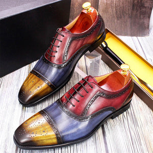 Men's Dress Shoes 100% Calf Leather