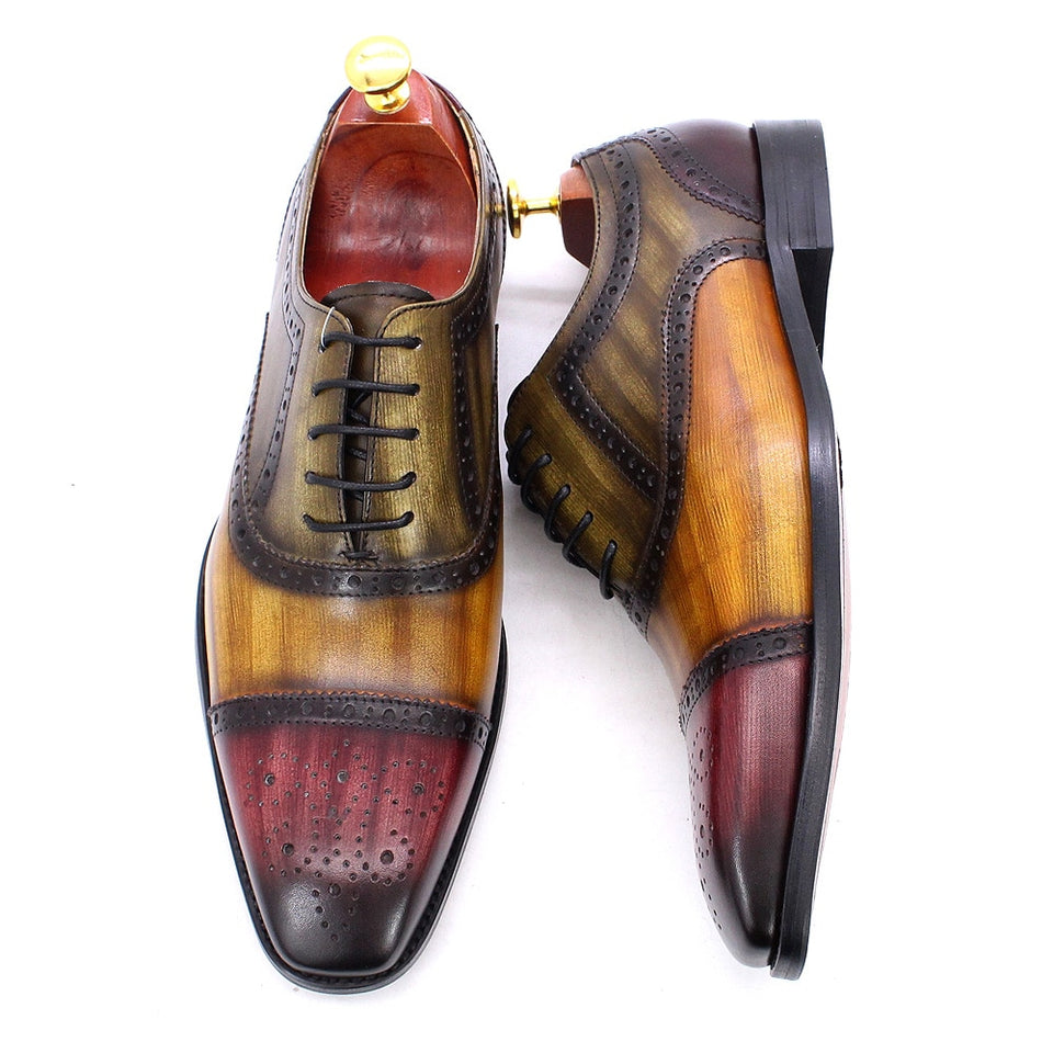 Men's Dress Shoes 100% Calf Leather