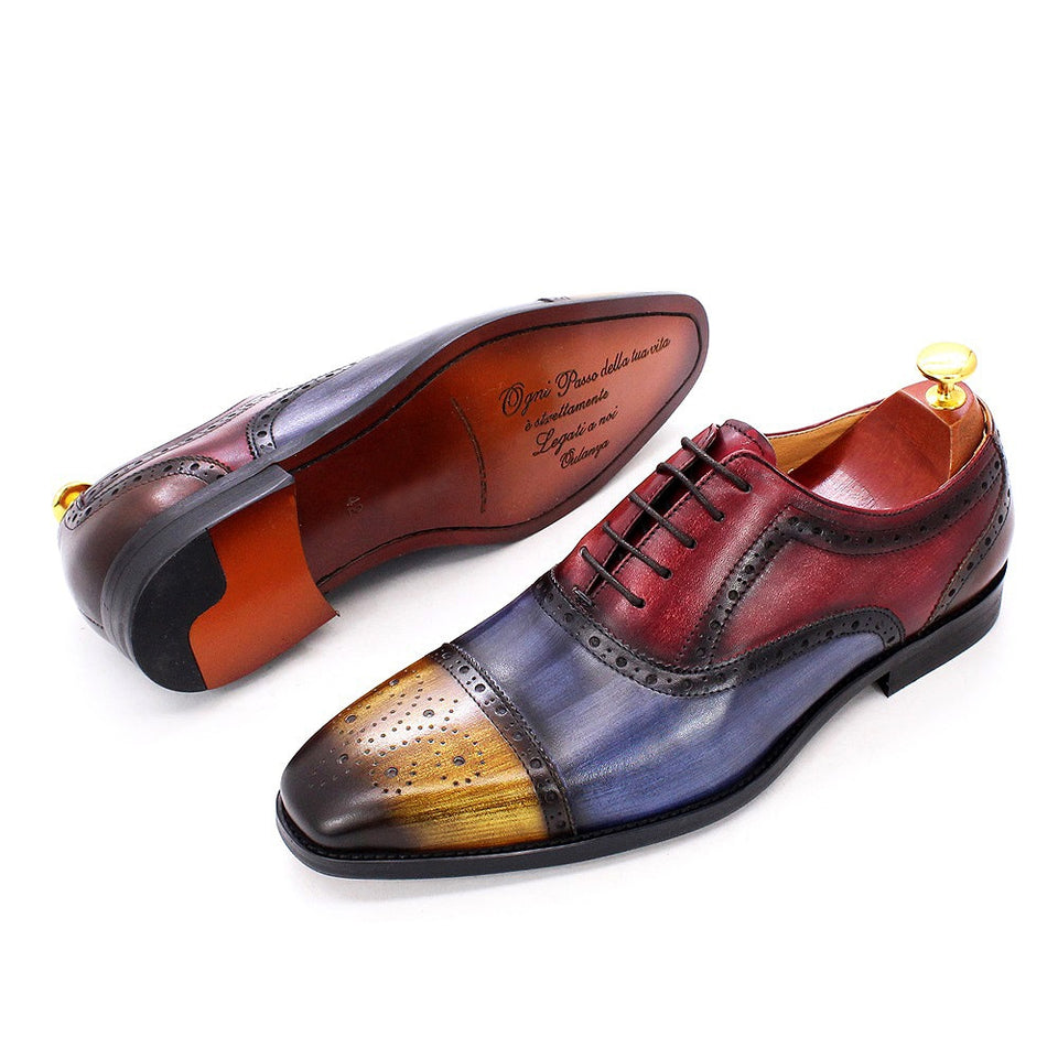 Men's Dress Shoes 100% Calf Leather