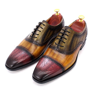 Men's Dress Shoes 100% Calf Leather