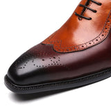 Lux Classic Brogue Oxford Dress Shoes