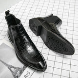 Pointed Chelsea Boots