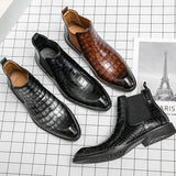 Pointed Chelsea Boots
