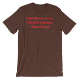 A Man Who uses Forces - Short-Sleeve Unisex T-Shirt - B&R African Styles