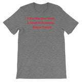 A Man Who uses Forces - Short-Sleeve Unisex T-Shirt - B&R African Styles