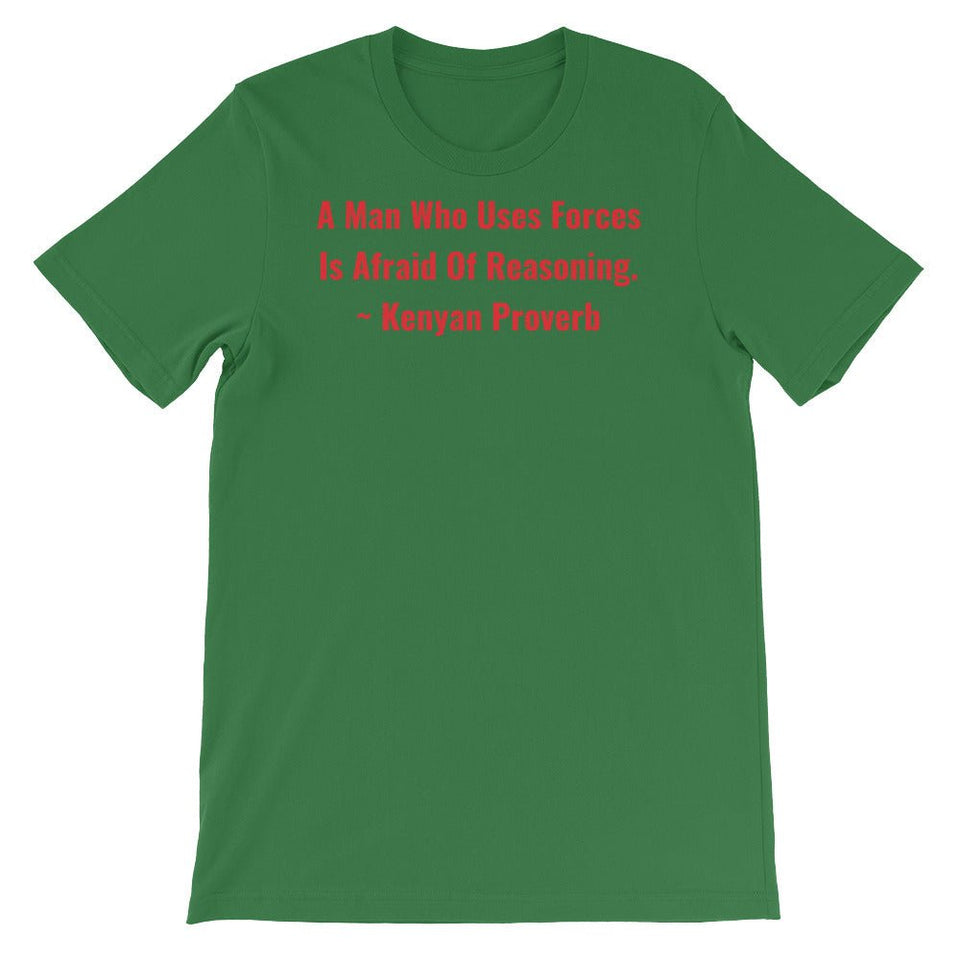 A Man Who uses Forces - Short-Sleeve Unisex T-Shirt - B&R African Styles