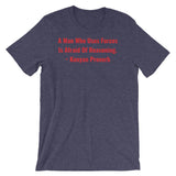 A Man Who uses Forces - Short-Sleeve Unisex T-Shirt - B&R African Styles