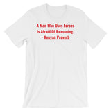 A Man Who uses Forces - Short-Sleeve Unisex T-Shirt - B&R African Styles