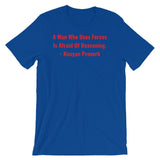 A Man Who uses Forces - Short-Sleeve Unisex T-Shirt - B&R African Styles