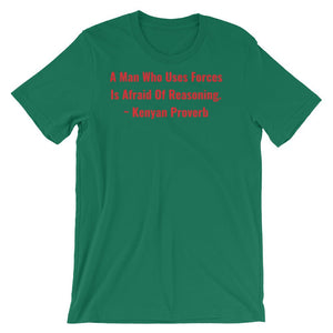 A Man Who uses Forces - Short-Sleeve Unisex T-Shirt - B&R African Styles