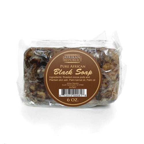 African Black Soap Pure - B&R African Styles