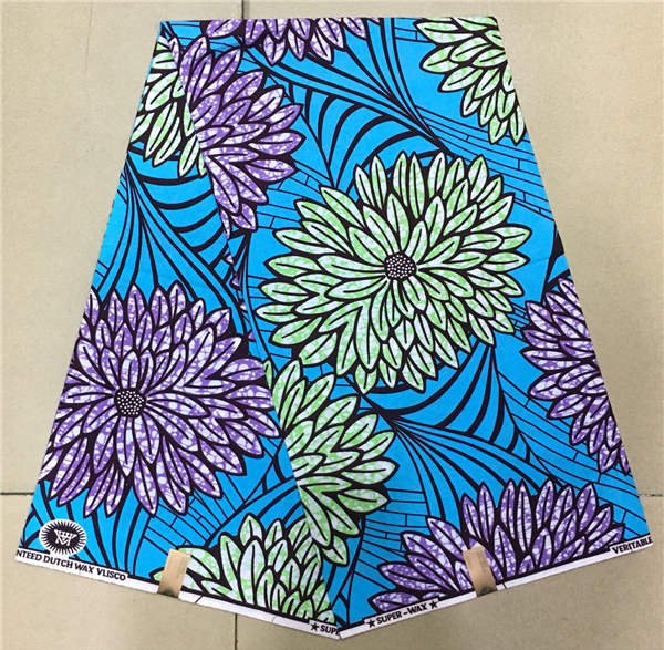 African Fabric Super Wax Hollandais - B&R African Styles