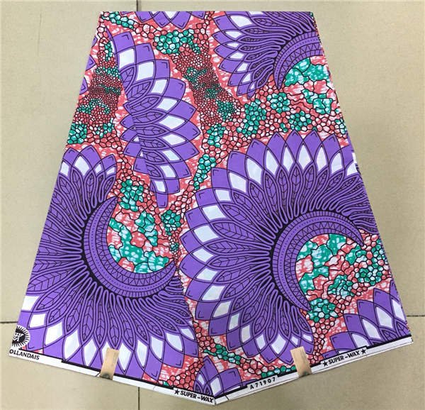 African Fabric Super Wax Hollandais - B&R African Styles