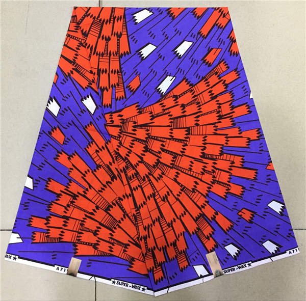 African Fabric Super Wax Hollandais - B&R African Styles
