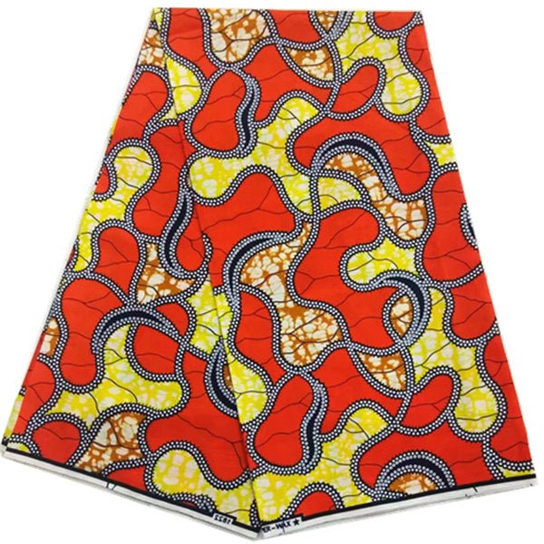 African Fabric Super Wax Hollandais - B&R African Styles