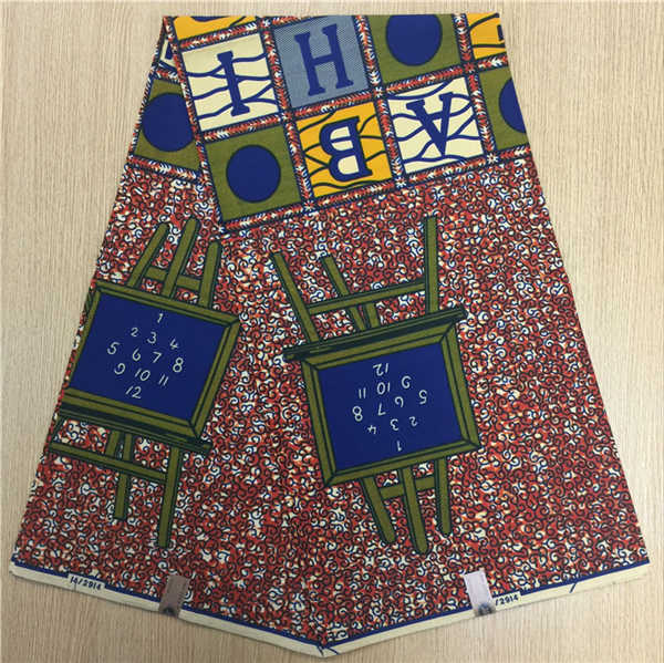 African Hollandais Real Dutch Wax African Print Fabric Ankara Super Wax 6 Yards (Bitenge) - B&R African Styles
