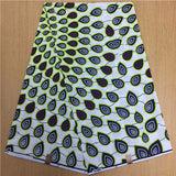 African Hollandais Real Dutch Wax African Print Fabric Ankara Super Wax 6 Yards (Bitenge) - B&R African Styles