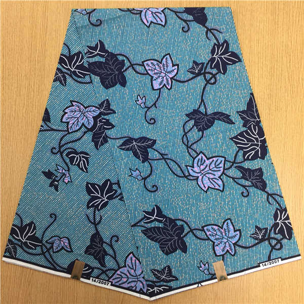 African Hollandais Real Dutch Wax African Print Fabric Ankara Super Wax 6 Yards (Bitenge) - B&R African Styles