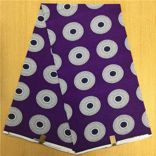 African Hollandais Real Dutch Wax African Print Fabric Ankara Super Wax 6 Yards (Bitenge) - B&R African Styles