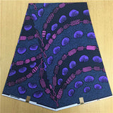 African Hollandais Real Dutch Wax African Print Fabric Ankara Super Wax 6 Yards (Bitenge) - B&R African Styles