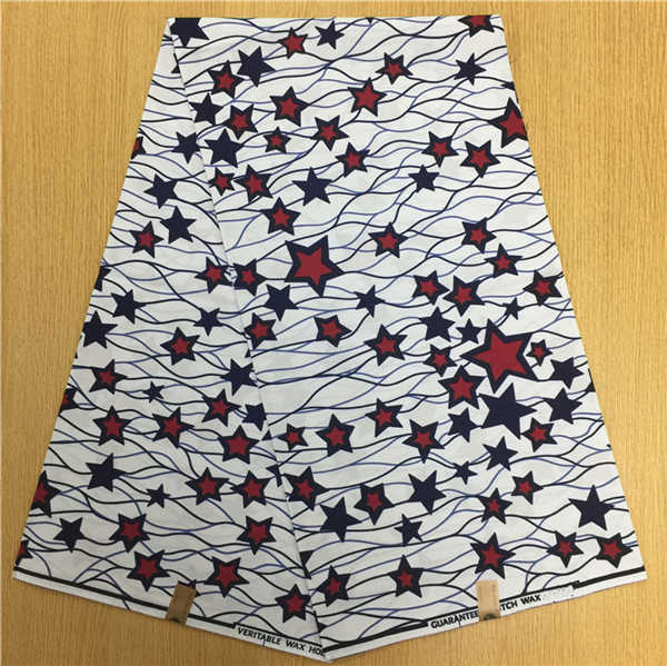 African Hollandais Real Dutch Wax African Print Fabric Ankara Super Wax 6 Yards (Bitenge) - B&R African Styles