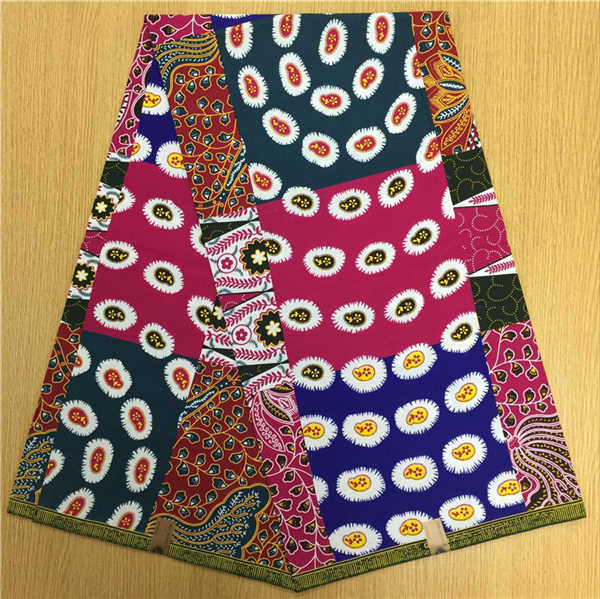 African Hollandais Real Dutch Wax African Print Fabric Ankara Super Wax 6 Yards (Bitenge) - B&R African Styles