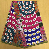 African Hollandais Real Dutch Wax African Print Fabric Ankara Super Wax 6 Yards (Bitenge) - B&R African Styles