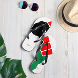 African Power Fist Flip-Flops