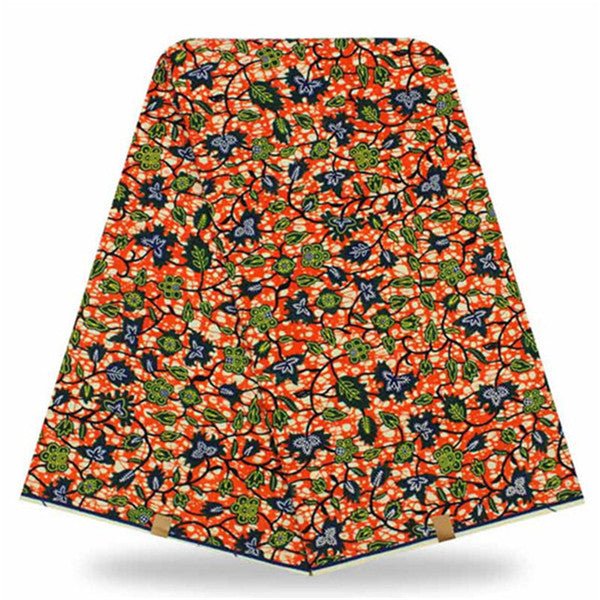African Real Wax Print Fabric  Super Wax Hollandais 6 Yards - B&R African Styles