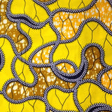 African Super Wax Hollandais Print Fabric - B&R African Styles