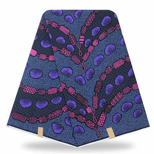 African Wax Fabric Super Wax Hollandais 6 Yards - B&R African Styles