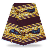 African Wax Fabric Super Wax Hollandais 6 Yards - B&R African Styles