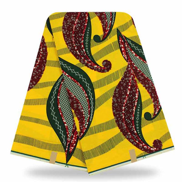 African Wax Fabric Super Wax Hollandais 6 Yards - B&R African Styles