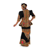 Black (Size 26) Luxury Skirt Set - B&R African Styles