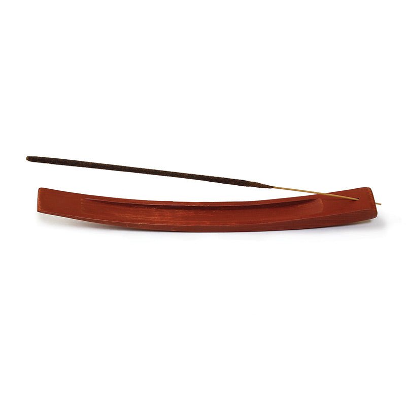 Curved Wood Incense Burners Set of 12 - B&R African Styles