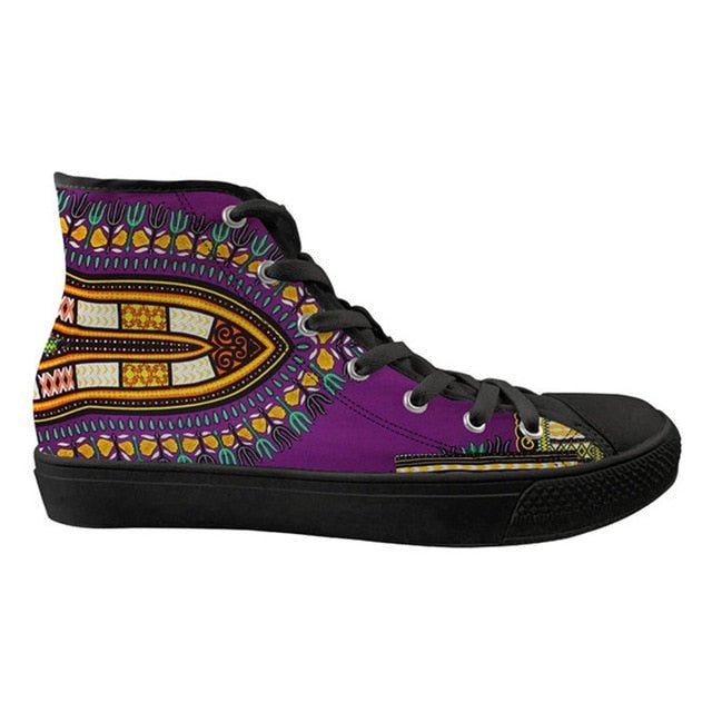 Dashiki Print  Sneakers - B&R African Styles