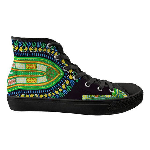 Dashiki Print  Sneakers - B&R African Styles