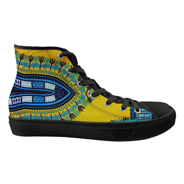 Dashiki Print  Sneakers - B&R African Styles