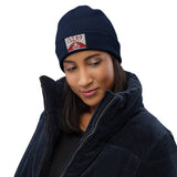 DELTA SIGMA THETA ORGANIC RIBBED BEANIE