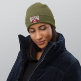 Delta Sigma Theta Organic ribbed beanie