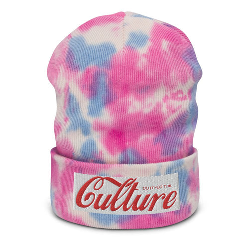 Do it For the Culture Tie-dye Beanie