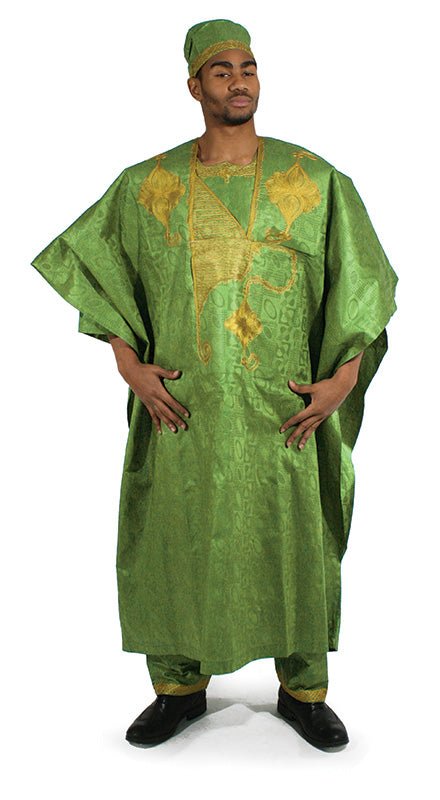 Exotic Embroidered Grand BouBou - B&R African Styles