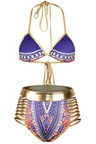 Exotic Purple Bikini Swimsuit - B&R African Styles